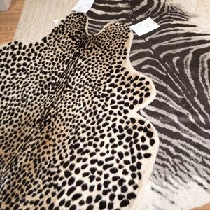 Erin Gates by Momeni Acadia Cheetah Multi Faux Hide Area Rug 5'3" X 7'10"